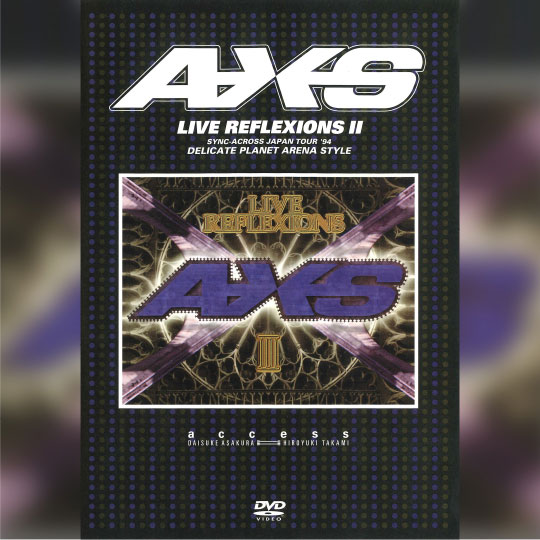 LIVE REFLEXIONS Ⅱ SYNC-ACROSS JAPAN TOUR ‘94 DELICATE PLANET ARENA STYLE